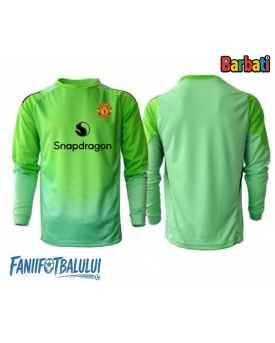 Manchester United Portarii Tricou Fotbal Replică 2025-26 Barbati Treilea Mâneci Lungi
